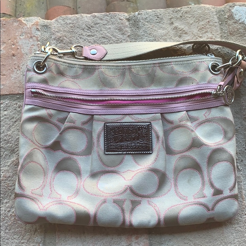 Coach poppy satchel